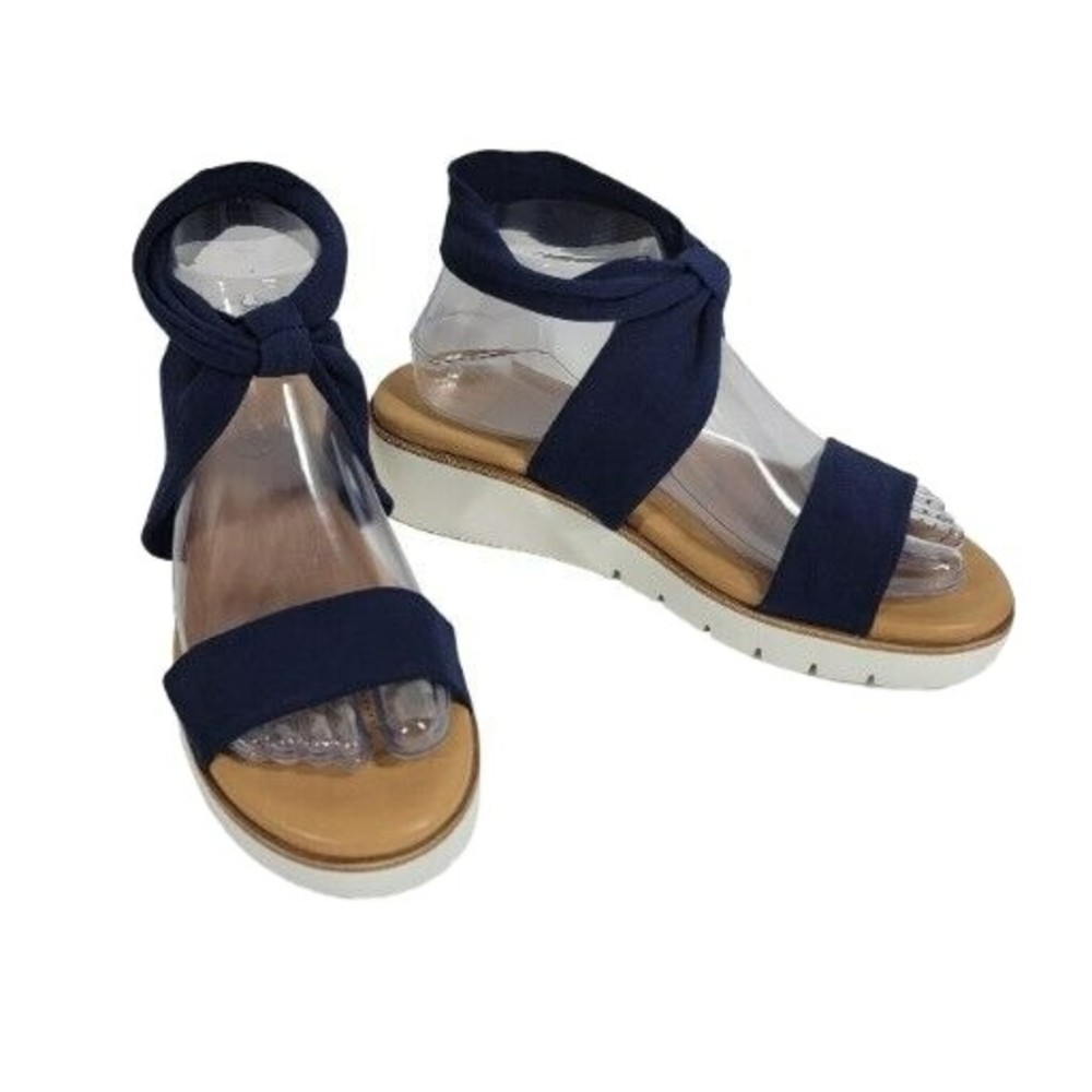 Corso Como Blayke Women's‎ Sandals Blue Ankle Wrap Size 8M